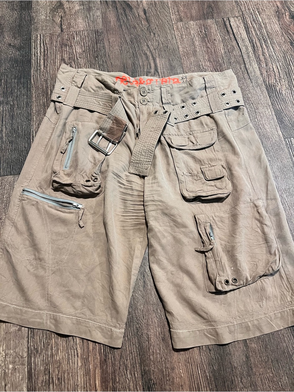 Women’s Pete & Greta by Johnny Was utility cargo shorts size 8